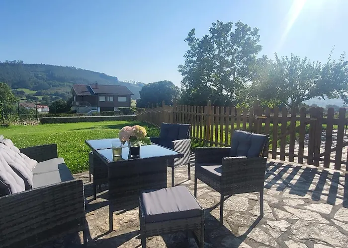 Casa Mar Con Jardin En Noja, Isla,